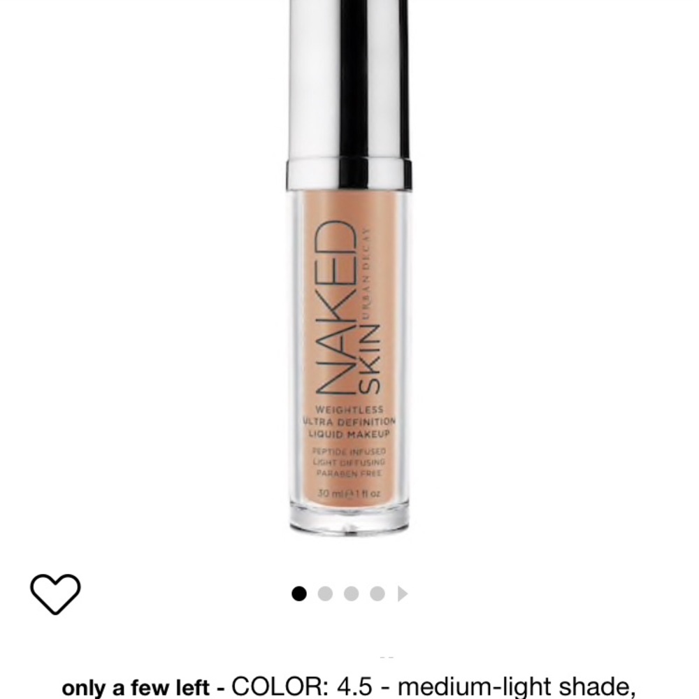 Naked skin liquid makeup foundation